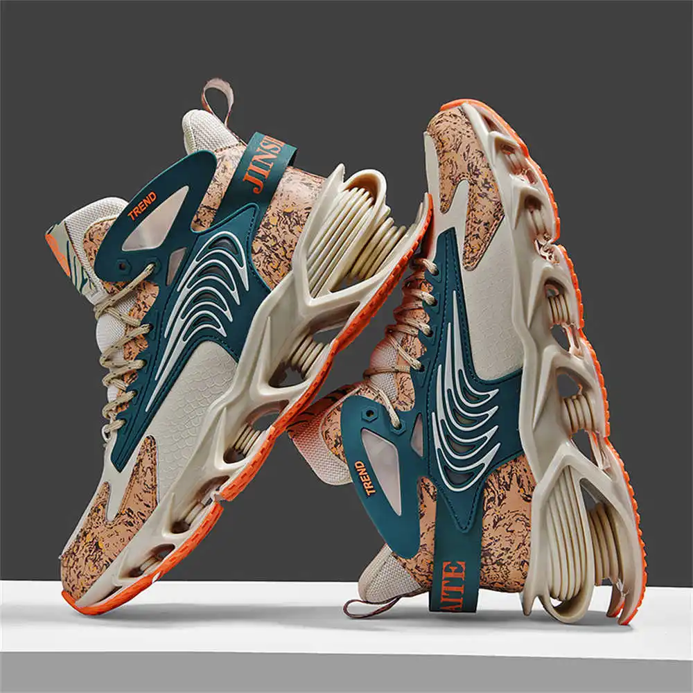 Streetwear Brand Vintage - Rutschfeste Mid-Kind-Laufschuhe, lässige blaue Schuhe für