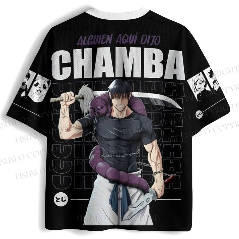 Streetwear Brand T Shirt - Jujutsu Kaisen Toji Fushiguro T-Shirt Herren