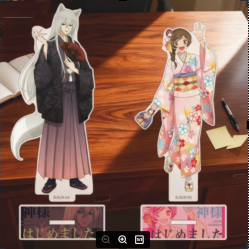 Streetwear Brand Accessories - Anime Kamisama Love Animation Zubehör Cartoon-Paar-Icon