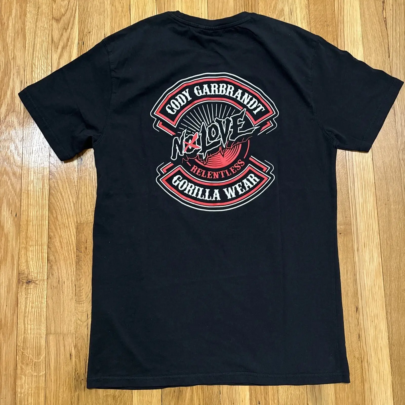 Streetwear Brand Vintage - Gorilla Brand Cody Garbrandt T-Shirt, schwarz,