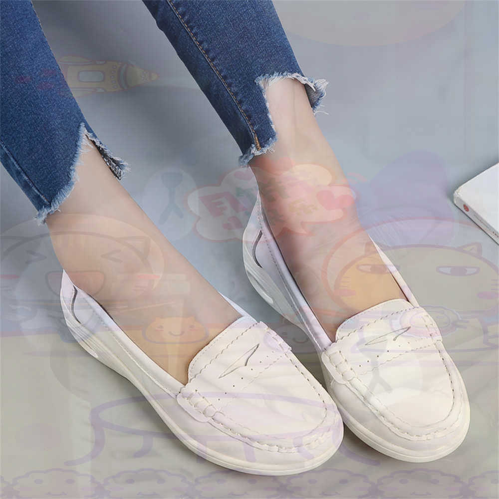 Streetwear Brand Store - Weiche Slip-on Damen Große Größe Schuhe