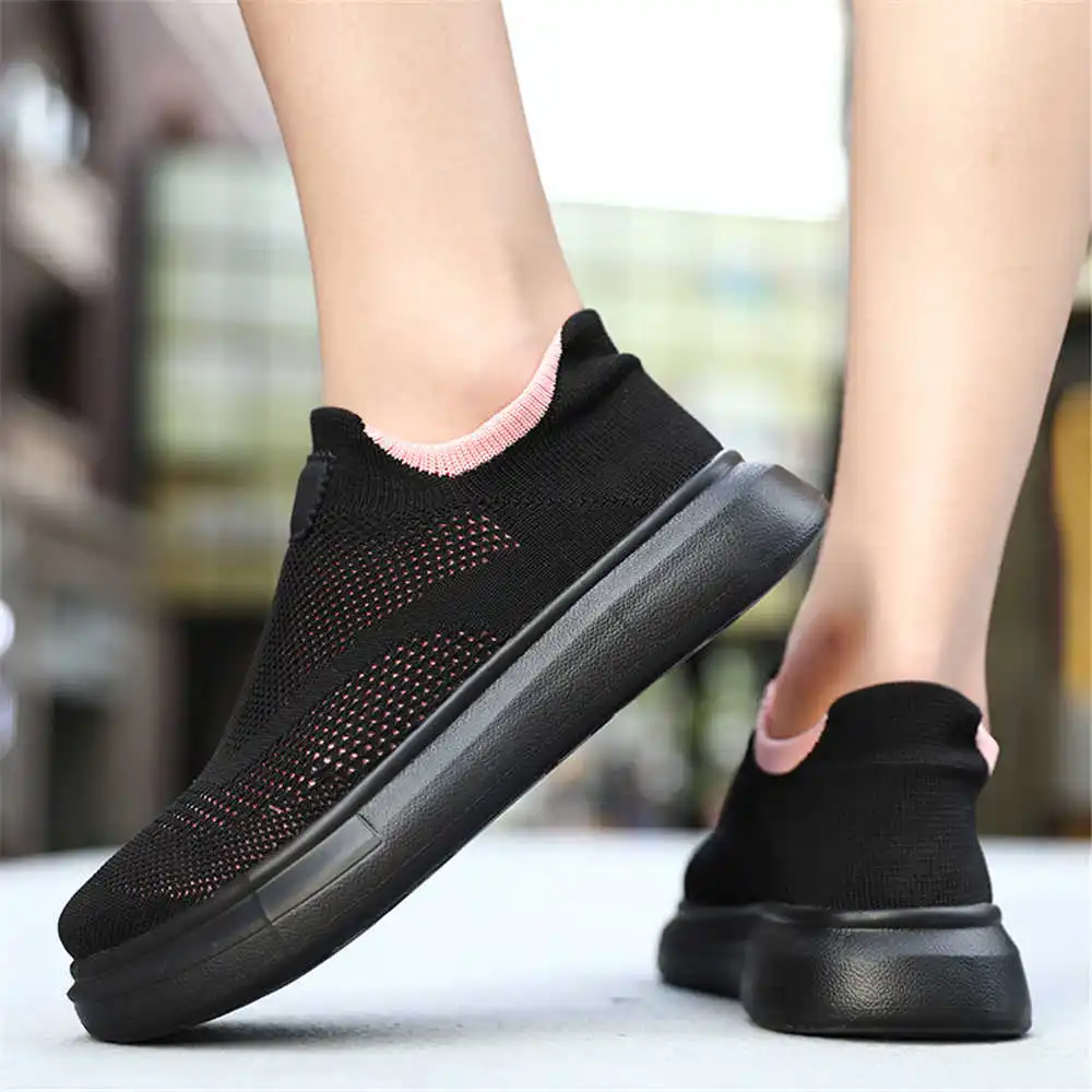 Streetwear Brand Store - Plattform Strümpfe braune Schuhe für Frau