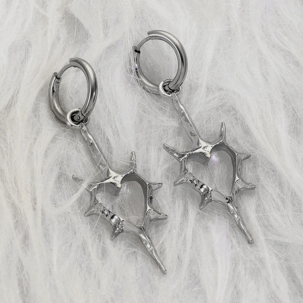 Streetwear Brand Accessories - Persönlichkeit Design Punk-Stil hohle Dornen Geometrie