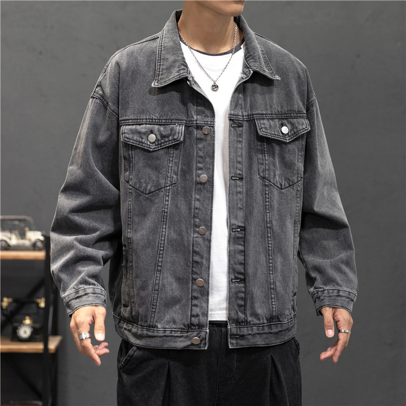 Neue Denim Jacke Männer Vintag – Streetwear Brand Pants Bewertung und Preis