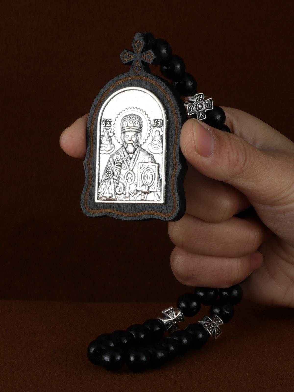 Russisch-orthodoxer Holzrosenk – Streetwear Brand Accessories Bewertung und Preis