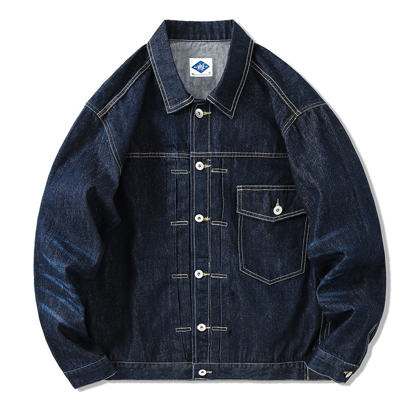 Flut Marke Dark Blue Denim Jac – Streetwear Brand In Japan Bewertung und Preis