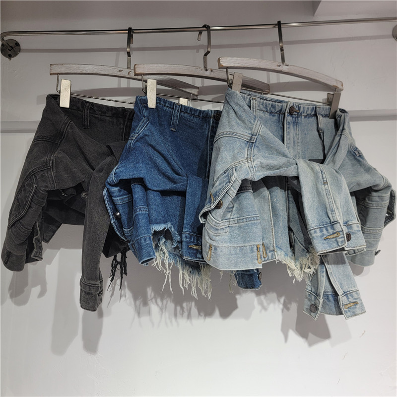 Denim-Shorts für Damen, Vintag – Streetwear Brand Pants Bewertung und Preis