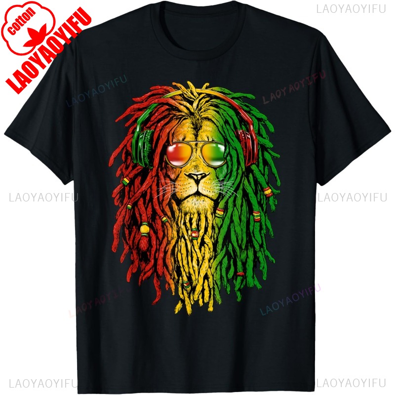 Neue Ankunft Rasta Reggae Lion – Streetwear Brand T Shirt Bewertung und Preis