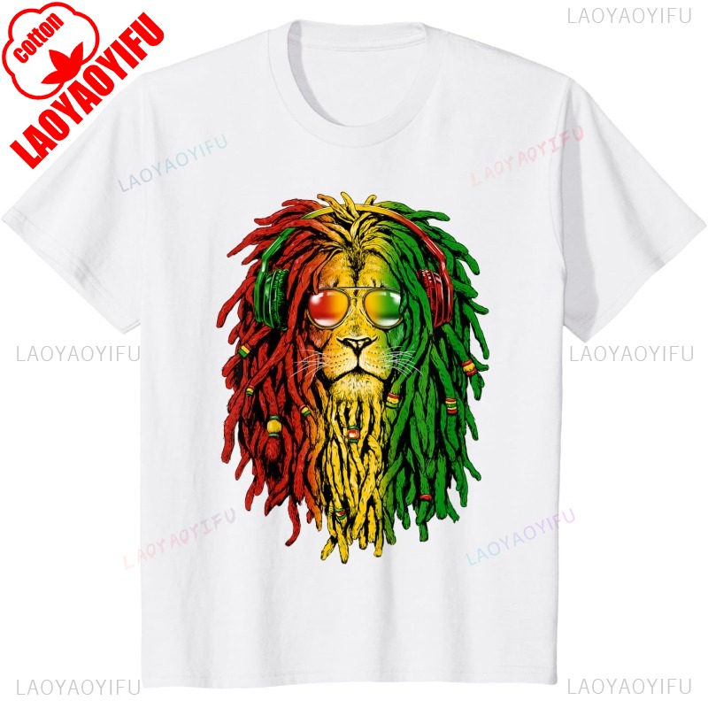 Neue Ankunft Rasta Reggae Lion – Streetwear Brand T Shirt Bewertung und Preis