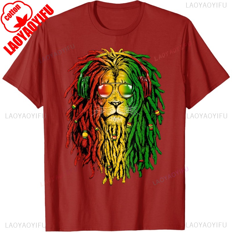 Neue Ankunft Rasta Reggae Lion – Streetwear Brand T Shirt Bewertung und Preis