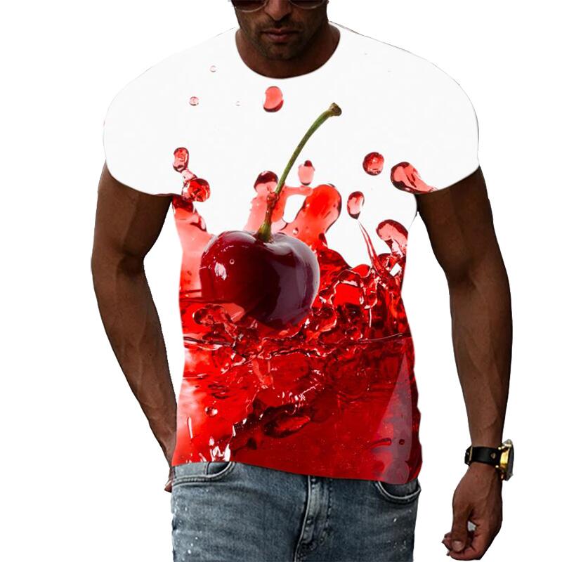 Herren Sommer Mode 3D-Druck Gr – Streetwear Brand T Shirt Bewertung und Preis
